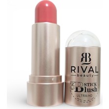 Sudedi Home Rival Beauty 3D Stick Blush Ultra Hd Krem Allık Stick Doğal Canlı Görünüm