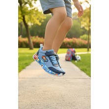 Enoch Tabanı Grafik Desenli ve Cırtlı Erkek Çocuk Ayakkabı