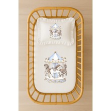 Moda Lime Isimli Bebek Nevresim Takımı 70X120 – Atlı Karınca Tasarım – Akfil Kumaş – Fırfırlı Dolgulu Yastıklı