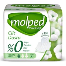 Molped Pure&soft Normal Ped 8 Adet