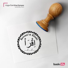 Baskı Life Kişiye Özel Kitap Damgası Kitap Mührü Kaşe Kitap Mühür Özel Damga 115