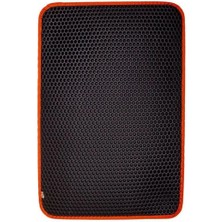 İsmiyle Al Cattie Altıgen Model Kum Toplayıcı Fonksiyonel Kedi Paspası Large Turuncu 50X75 cm