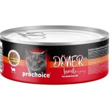 İsmiyle Al Prochoice Döner Bites Sos Içinde Kuzu Etli Yetişkin Konserve Kedi Maması 70 gr 1 Adet