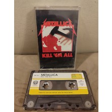 Plakperest Metallıca - Kill’em All  - 1990 Türkiye  Basım Kaset Albüm - Ilk Basım Kağıtlı 2.el