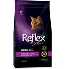 İsmiyle Al Reflex Plus Gourmet Tavuklu Yetişkin Kedi Maması 1.5 kg