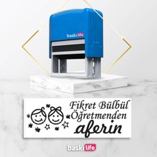 Baskı Life  Kaşe  Kitap Mührü Kitap Damgası Kişiye Özel Kaşe 611