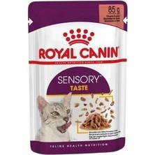 İsmiyle Al Royal Canin Sensory Taste Pouch Yetişkin Konserve Kedi Maması 1 Adet 85 gr