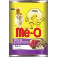 İsmiyle Al Meo Deniz Lezzetleri Karides Soslu Yetişkin Konserve Kedi Maması 1 Adet 400 gr
