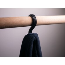 4’lü Set Modern S Şekilli Askı Kancası – Alan Tasarruflu Organizer