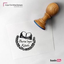 Baskı Life Kişiye Özel Kitap Damgası Kitap Mührü Kaşe Kitap Mühür Özel Damga 171