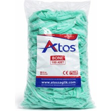 Atos Tek Kullanımlık Yeşil Bone
