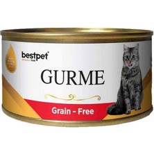 İsmiyle Al Bestpet Gurme Jöleli Kuzu Etli Yetişkin Konserve Kedi Maması 1 Adet 100 gr