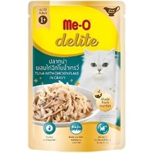 İsmiyle Al Meo Delite Ton Balıklı ve Tavuklu Pouch Yetişkin Konserve Kedi Maması 1 Adet 70 gr