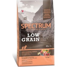 İsmiyle Al Spectrum Düşük Tahıllı Kuzulu ve Yaban Mersinli Küçük Irk Yetişkin Köpek Maması 2.5 kg