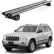 Today Auto Pençe Jeep Grand Cherokee Ara Atkı (2005-2010) Uyumlu Gri Ara Atkı Port Bagaj Tavan Barı