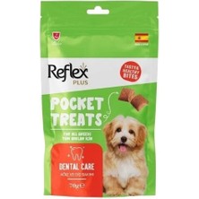 İsmiyle Al Reflex Plus Pocket Treats Ağız ve Diş Sağlığı Için Köpek Ödül Maması 70 gr 1 Adet
