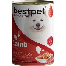 İsmiyle Al Bestpet Kuzulu Gravy Yetişkin Köpek Konservesi 1 Adet 400 gr