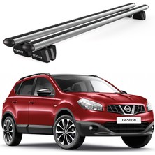 Today Auto Pençe Nissan Qashqai J10 Ara Atkı (2007-2013) Uyumlu Gri Ara Atkı Port Bagaj Tavan Barı