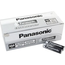 İsmiyle Al Panasonic Manganez Ince Kalem Aaa Pil 60'lı Paket