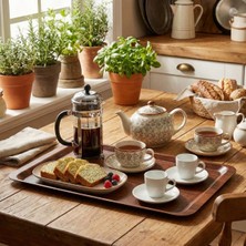 Külsan Arcoform Kaymaz Ahşap Tepsi 32 x 53 cm.