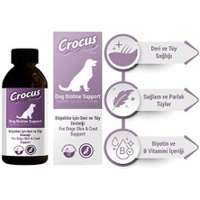İsmiyle Al Crocus Köpek Deri ve Tüy Sağlığı Destekleyici Damla 100 ml