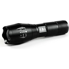 İsmiyle Al F-T3 Su Geçirmez Alüminyum Oksidiyon Şarjlı El Feneri