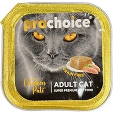 İsmiyle Al Prochoice Adult Pate Tavuklu Alu Tray Yetişkin Konserve Kedi Maması 1 Adet 100 gr