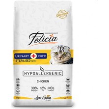 İsmiyle Al Felicia Düşük Tahıllı Hipoalerjenik Tavuklu Kısırlaştırılmış Kedi Maması 2 kg