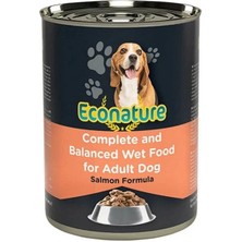İsmiyle Al Econature Somonlu Yetişkin Köpek Konservesi 1 Adet 400 gr