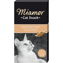İsmiyle Al Miamor Cream Ciğerli Kedi Ödül Maması 1 Adet 6X15 gr