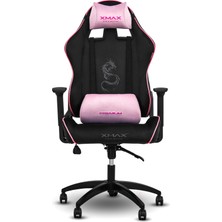 XMAX / Rio Balerion Terletmez Kadife Kumaş Siyah Gaming Oyuncu Koltuğu / 120 kg Taşır