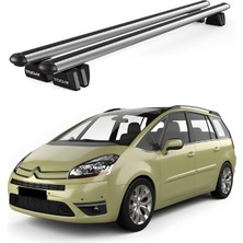 Today Auto Pençe Citroen C4 Picasso Ara Atkı (2006-2012) Uyumlu Gri Ara Atkı Port Bagaj Tavan Barı