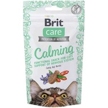 İsmiyle Al Brit Care Snack Calming Sakinleştirici Etkili Kedi Ödül Maması 1 Adet 50 gr