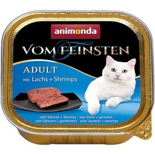 İsmiyle Al Animonda Somon ve Karidesli Yetişkin Konserve Kedi Maması 1 Adet 100 gr