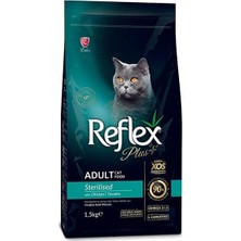 İsmiyle Al Reflex Plus Tavuklu Yetişkin Kısırlaştırılmış Kedi Maması 1.5 kg