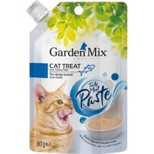 İsmiyle Al Garden Mix Ton Balık Ezme Sıvı Kedi Ödül Maması 1 Adet 80 gr