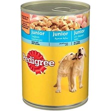 İsmiyle Al Pedigree Junior Tavuklu Yavru Konserve Köpek Maması 1 Adet 400 gr
