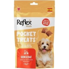 İsmiyle Al Reflex Plus Pocket Treats Deri ve Tüy Bakımı Için Köpek Ödül Maması 70 gr 1 Adet
