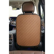 Koltuk Arkası Koruyucu Araç Içi Koltuk Arkası Koruma Kılıfı - Taba