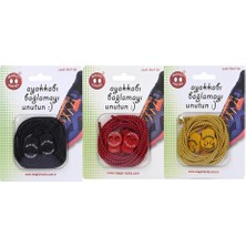 Magic Locks Akıllı Bağcık Yuvarlak 3\'lü Set