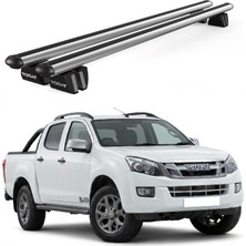 Today Auto Pençe Isuzu D-Max Ara Atkı (2012-2019) Uyumlu Gri Ara Atkı Port Bagaj Tavan Barı