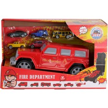 Erdem Oyuncak ER-210 Süper Garage Jeep Itfaiye