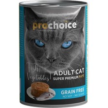 İsmiyle Al Pro Choice Adult Balık ve Sebzeli Yetişkin Konserve Kedi Maması 1 Adet 400 gr