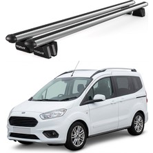 Today Auto Pençe Ford Connect Courier Ara Atkı (2014-2023) Uyumlu Gri Ara Atkı Port Bagaj Tavan Barı