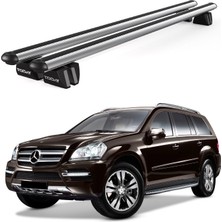 Today Auto Pençe Mercedes-Benz Gl Ara Atkı (X164) (2006-2012) Uyumlu Gri Ara Atkı Port Bagaj Tavan Barı