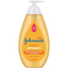 Johnson's Baby 750 ml Klasik Bebek Şampuanı ve 200 ml Bebek Yağı Seti Hassas Ciltler için Uygun