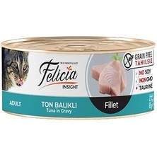 İsmiyle Al Felicia Tahılsız Ton Balıklı Fileto Yetişkin Konserve Kedi Maması 1 Adet 85 gr