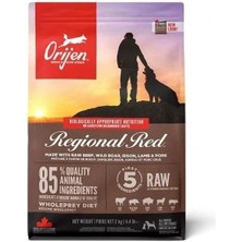 İsmiyle Al Orijen Regional Red Tahılsız Sığır Etli Yavru Yetişkin Köpek Maması 2 kg