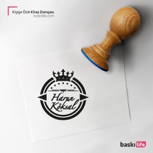 Baskı Life Kişiye Özel Kitap Damgası Kitap Mührü Kaşe Kitap Mühür Özel Damga 153