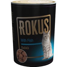 İsmiyle Al Rokus Balıklı Yetişkin Konserve Kedi Maması 1 Adet 410 gr